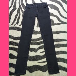Celebrity Pink Black Skinny Jeans